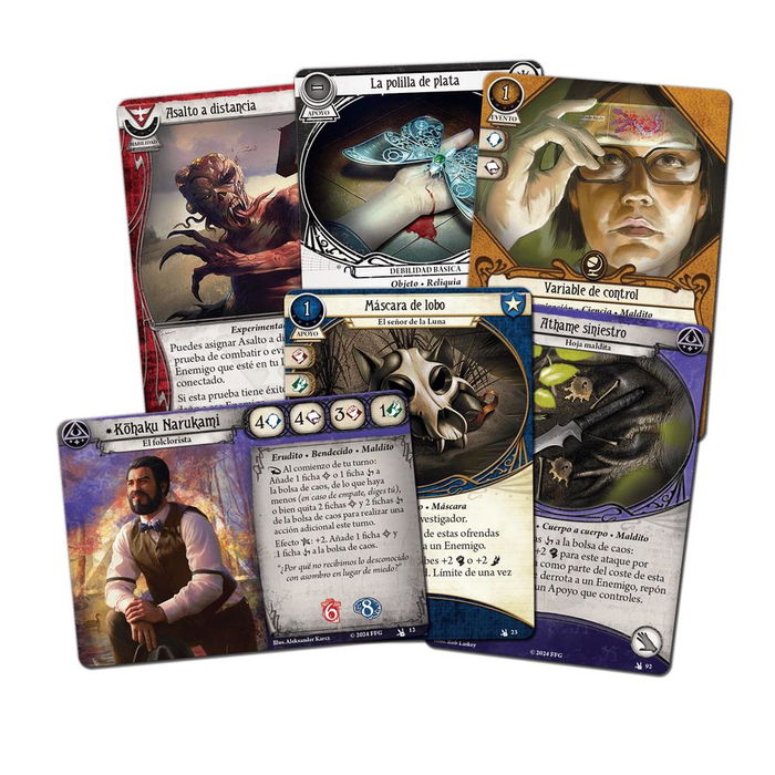 Fantasy Flight Games Arkham Horror LCG La Fiesta del Valle de la Cicuta Expansión de Investigadores