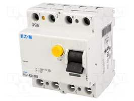 EATON ELECTRIC PFIM-63/4/003 Interruptor diferencial 63A 30mA 4 polos