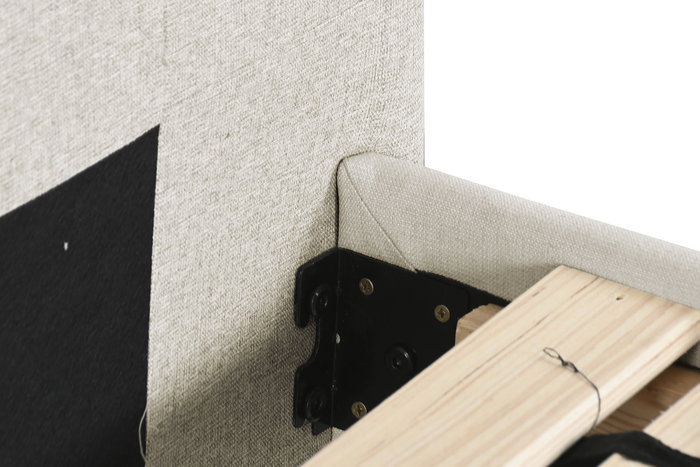 DKD Home Decor Cama Urban Beige 219 x 104 x 170 cm Poliester Madera DKD Home Decor Cama Urban Beige 219 x 104 x 170 cm Poliester Madera