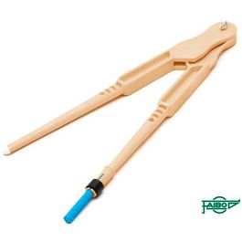 Faibo Compás para Pizarras 42 cm de Plástico Color Madera