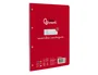 Liderpapel Recambio Cuarto Cuadriculado Pautado 100 Hojas 75gr con 6 Taladros