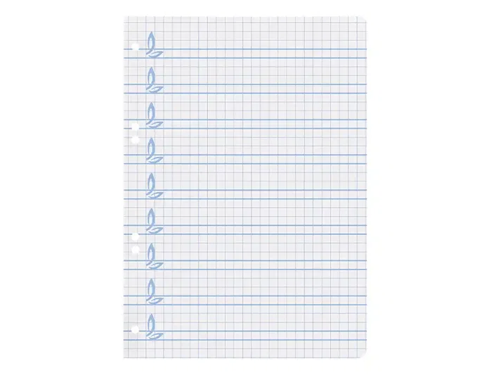 Liderpapel Recambio Cuarto Cuadriculado Pautado 100 Hojas 75gr con 6 Taladros Liderpapel Recambio Cuarto Cuadriculado Pautado 100 Hojas 75gr con 6 Taladros
