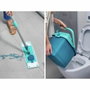 Leifheit PowerClean M Juego de fregona con cubo y escurridor Turquesa