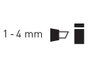 Kreul Rotulador vidrio y porcelana GLASS&PORCELAIN Classic negro 1-4mm