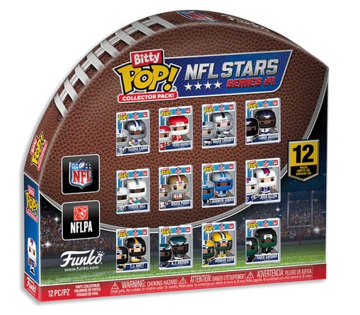 NFL Display de 12 Figuras Bitty POP! Vinyl Multipack 2,5 cm NFL Display de 12 Figuras Bitty POP! Vinyl Multipack 2,5 cm