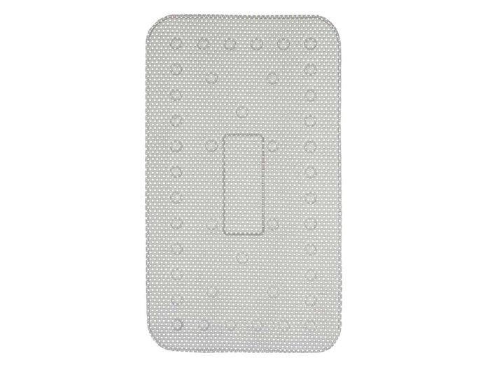 Berilo Alfombra Baño Antideslizante Goma Gris PVC 40x40x7.5 cm (Set de 6)