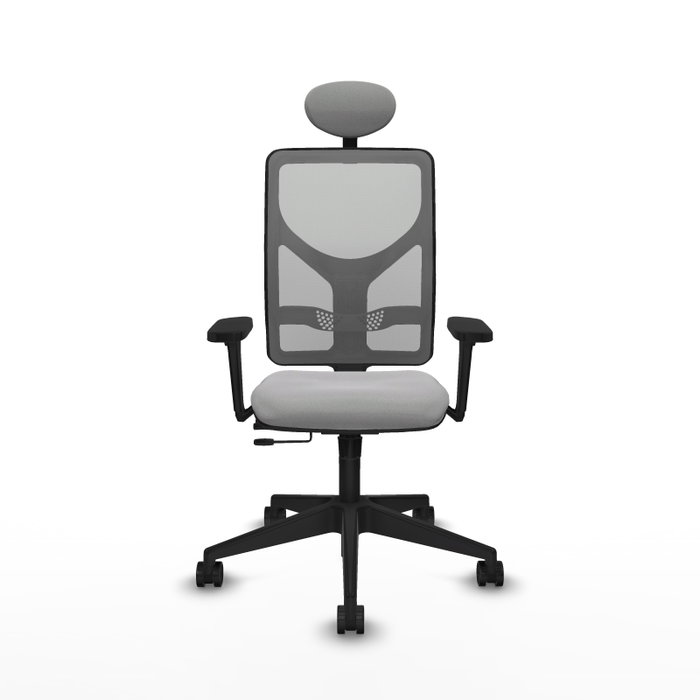 PIQUERAS Y CRESPO Silla de oficina Motilla con mecanismo Sincro/Traslack, Gris PIQUERAS Y CRESPO Silla de oficina Motilla con mecanismo Sincro/Traslack, Gris