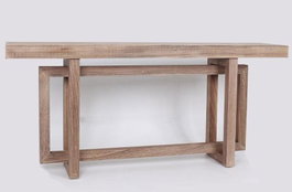 DKD Home Decor Consola Abeto Natural 180x40x81