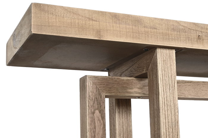 DKD Home Decor Consola Abeto Natural 180x40x81
