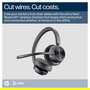 HP Auriculares Voyager 4320 con micrófono, para llamadas en Microsoft Teams, referencia 4320/R