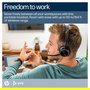 HP Auriculares Voyager 4320 con micrófono, para llamadas en Microsoft Teams, referencia 4320/R