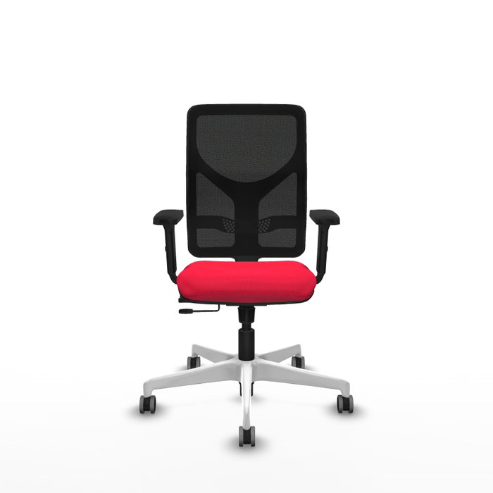 PIQUERAS Y CRESPO Silla de oficina Motilla con mecanismo Sincro/Traslack, Rojo y Negro PIQUERAS Y CRESPO Silla de oficina Motilla con mecanismo Sincro/Traslack, Rojo y Negro