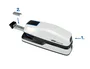 Rapid Grapadora Eléctrica Optima Grip Portátil Compacta, Grapado Automático o Manual, Capacidad 20 Hojas, Gris/Negro