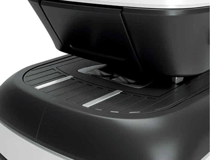 Rapid Grapadora Eléctrica Optima Grip Portátil Compacta, Grapado Automático o Manual, Capacidad 20 Hojas, Gris/Negro