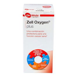 Dr. Wolz Zell Oxygen Plus 250Ml. Complemento alimenticio con levadura de cerveza, zinc, selenio y vitamina E para proteger las células del estrés oxidativo.