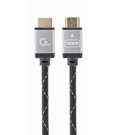 GEMBIRD Cable HDMI Nylon Trenzado 1 Metro, Alta Velocidad 4K UHD