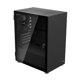 Aerocool CS-111-G-BK-v1 Negro con Vidrio Templado