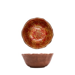 Summa Daterra Bol Volcan Set de 2 Cuencos Rojo 41 cl