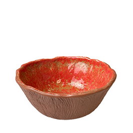 SUMMA Bol Volcán, Gres, Diámetro 16.5 cm, Alto 7 cm (Set de 2)