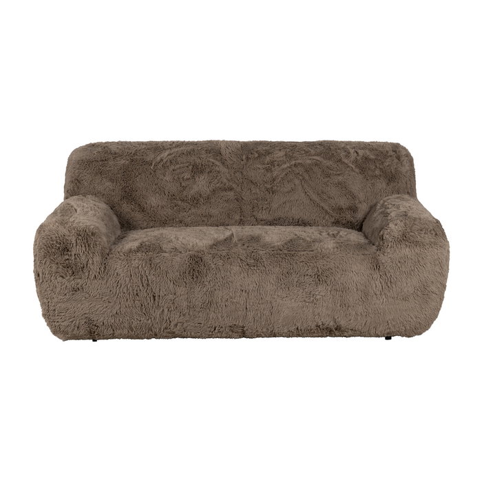 Sofá 2 Plazas Taupe Tejido 185 X 107 X 79,50 cm