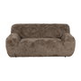 Sofá 2 Plazas Taupe Tejido 185 X 107 X 79,50 cm