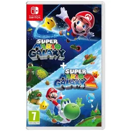 Nintendo Super Mario Galaxy + Super Mario Galaxy 2 NINSUPMARGAL1ET2 Juego de Nintendo Switch