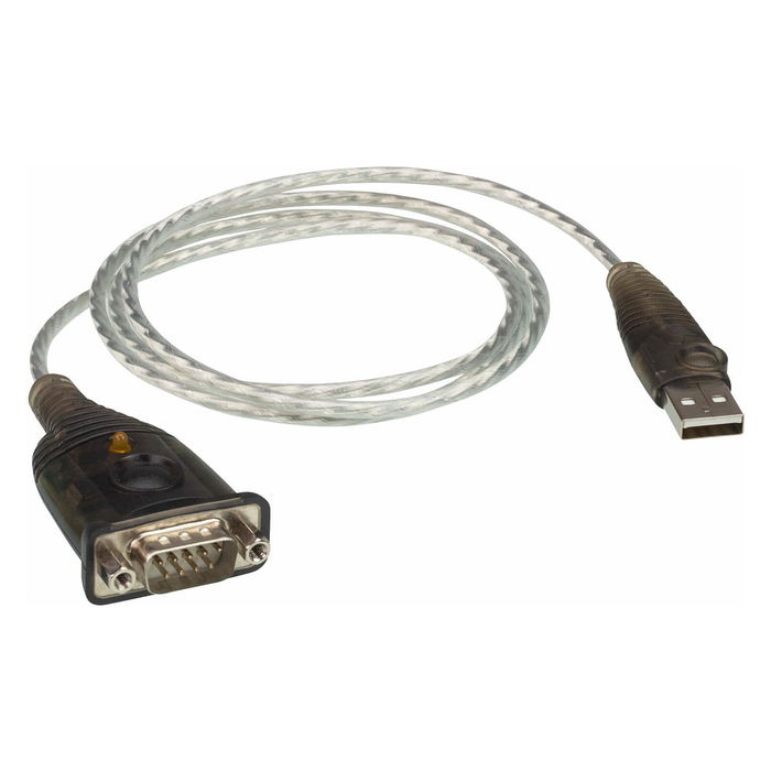 ATEN Adaptador USB a Puerto Serie RS-232 (100 cm) USB Tipo A a DB-9 Macho