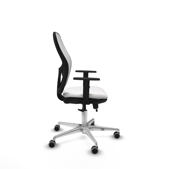 PIQUERAS Y CRESPO Silla de oficina Jorquera con mecanismo Sincro/Traslack en Blanco