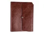 Agenda Anillas Liderpapel Tinde 15x21 cm Dia Pagina Marron Simil Piel Envejecida Papel 70 gr
