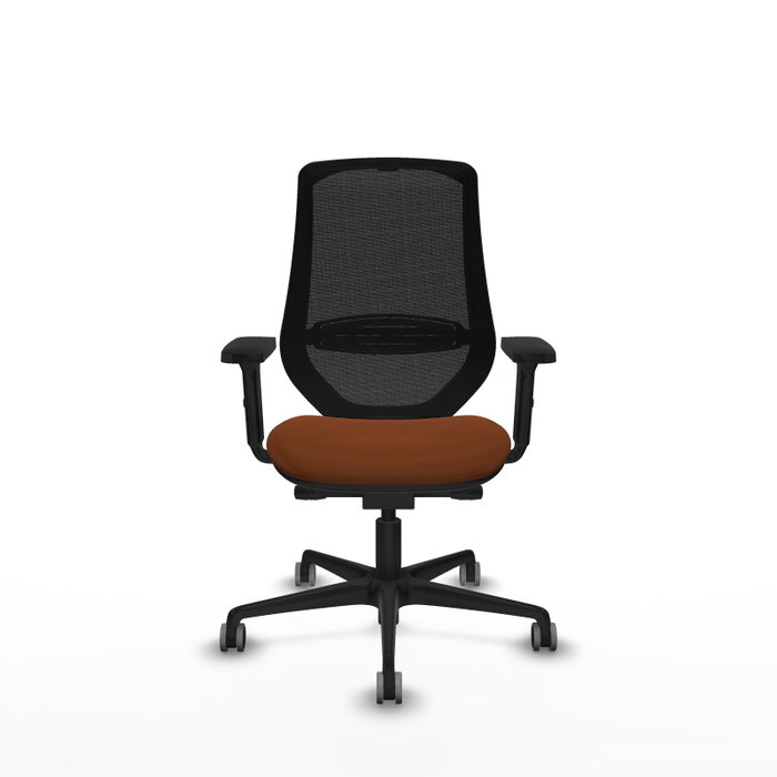 PIQUERAS Y CRESPO Silla de oficina Mardos con mecanismo Sincro/Traslack Marrón y Negro PIQUERAS Y CRESPO Silla de oficina Mardos con mecanismo Sincro/Traslack Marrón y Negro