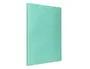 Liderpapel Carpeta Escaparate 20 Fundas Polipropileno DIN A4 Verde Manzana Opaco
