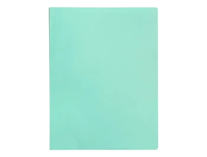 Liderpapel Carpeta Escaparate 20 Fundas Polipropileno DIN A4 Verde Manzana Opaco