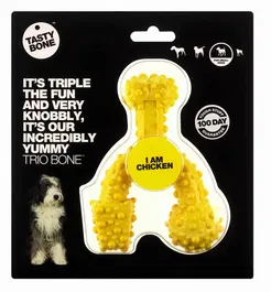 Tasty Bone Trio Pollo Small Juguete para Perros