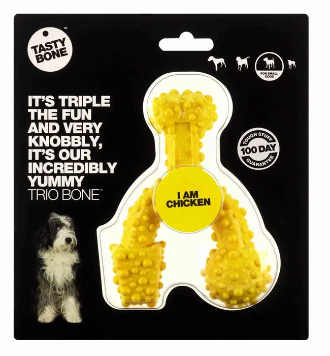 Tasty Bone Trio Pollo Small Juguete para Perros Tasty Bone Trio Pollo Small Juguete para Perros