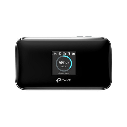 TP-Link M7750 V1 Router Móvil 4G LTE Portátil con Wi-Fi AC (802.11ac), Pantalla TFT 1.44", Batería 3280 mAh, NanoSIM, Negro TP-Link M7750 V1 Router Móvil 4G LTE Portátil con Wi-Fi AC (802.11ac), Pantalla TFT 1.44", Batería 3280 mAh, NanoSIM, Negro