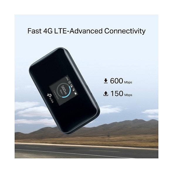 TP-Link M7750 V1 Router Móvil 4G LTE Portátil con Wi-Fi AC (802.11ac), Pantalla TFT 1.44", Batería 3280 mAh, NanoSIM, Negro TP-Link M7750 V1 Router Móvil 4G LTE Portátil con Wi-Fi AC (802.11ac), Pantalla TFT 1.44", Batería 3280 mAh, NanoSIM, Negro