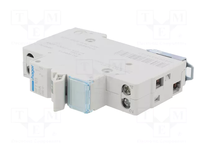 HAGER Interruptor de grúa SP3T 25A 230VAC gris HAGER Interruptor de grúa SP3T 25A 230VAC gris