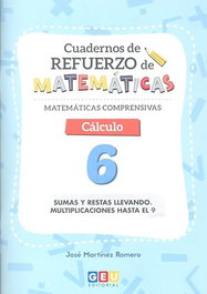 GEU, Matemáticas Comprensivas Cálculo 6 NE 2023 - AA.VV