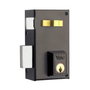 YALE Cerradura de Sobreponer 56-AR HP 60 Izquierda con Cilindro Redondo