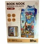 Kit de Bricolaje Book Nook para Construir un Sujetalibros 3D - Casa Voladora de Nookland - 10 x 19 x 24 cm