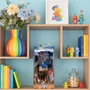 Kit de Bricolaje Book Nook para Construir un Sujetalibros 3D - Casa Voladora de Nookland - 10 x 19 x 24 cm
