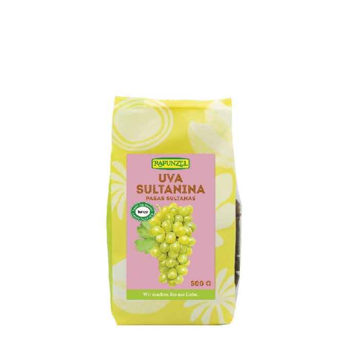 Rapunzel Pasas Sultanas Bio 500g Rapunzel Pasas Sultanas Bio 500g