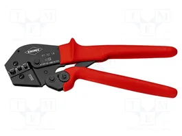 KNIPEX Crimpadora para terminales de cable y conectores aislados