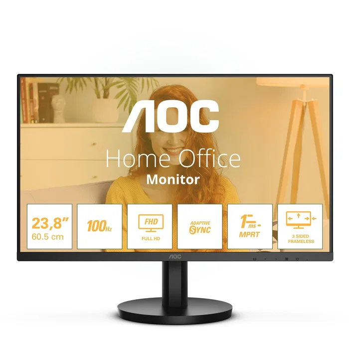 AOC 24B3HMA2 Monitor Full HD 23.8 pulgadas VA Negro con Altavoces