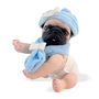Berjuan Perro Pug Canela Peluche 60110-24 35 cm