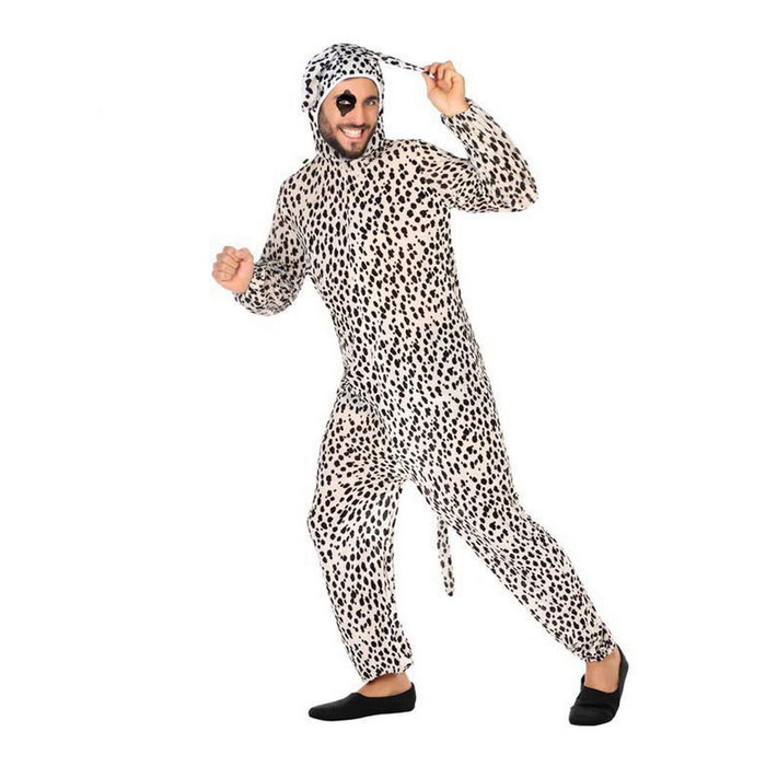 Disfraz de perro dálmata para hombre adulto talla M-L - Mono y gorro