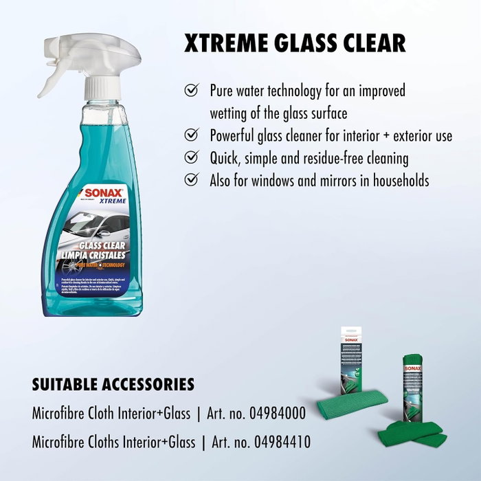Sonax XTREME Limpia Cristales 500ml Sonax XTREME Limpia Cristales 500ml
