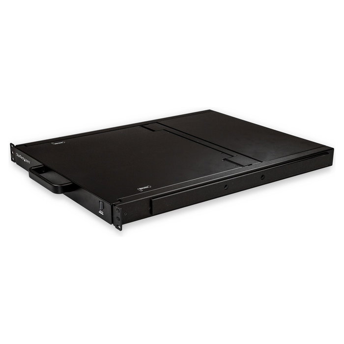 StarTech Consola KVM de montaje en rack 1U con monitor LCD de 17 y 8 puertos VGA