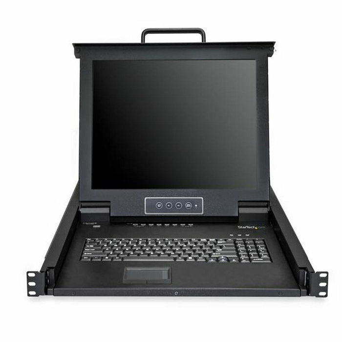StarTech RKCONS1708K Consola KVM de 8 Puertos con Monitor LCD de 17 pulgadas