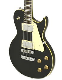 Guitarra Eléctrica Aria Serie Pe 350 setd Agbk Negra